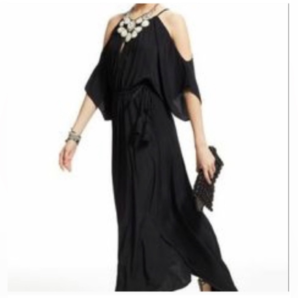 Calypso St Barth Taris Cold Shoulder Tassel Dress